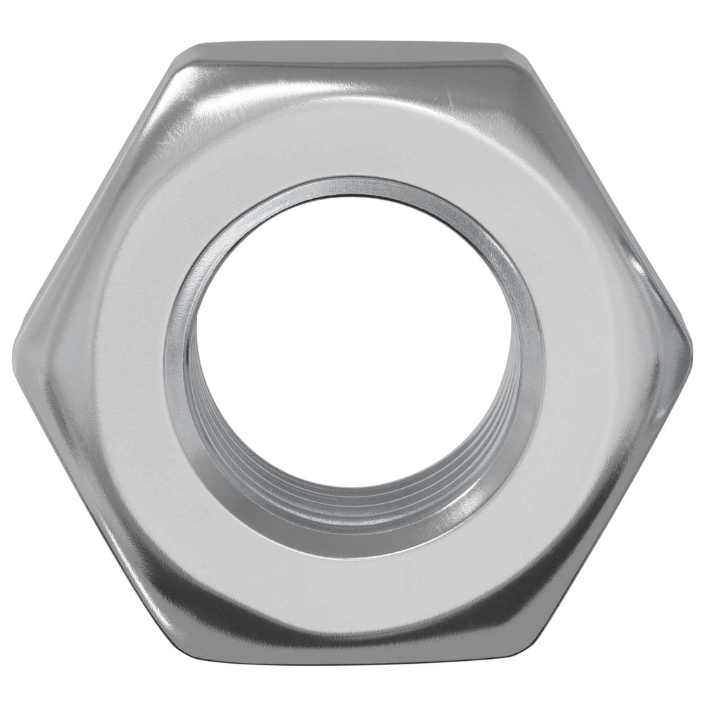 Vidaxl zeshoekige moeren 2 pcs zilver m8 ijzer