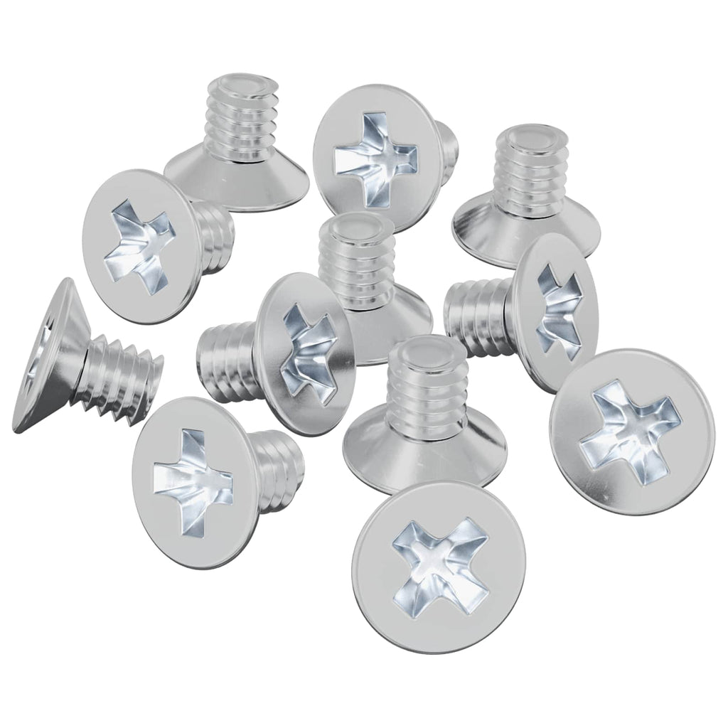 Vidaxl verzonken schroeven 32727 pcs zilver ijzer