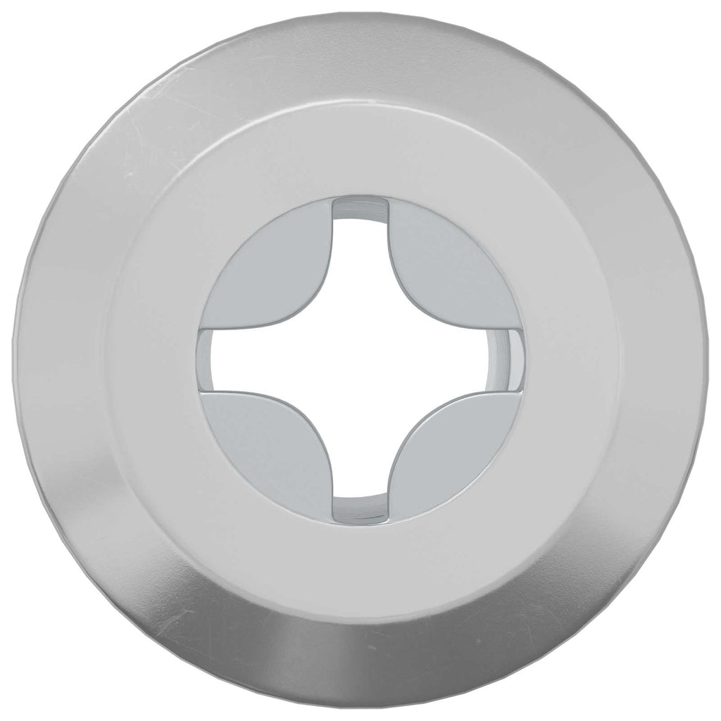 Vidaxl slotmoer 2 pcs nikkel m6 x 15 mm staal