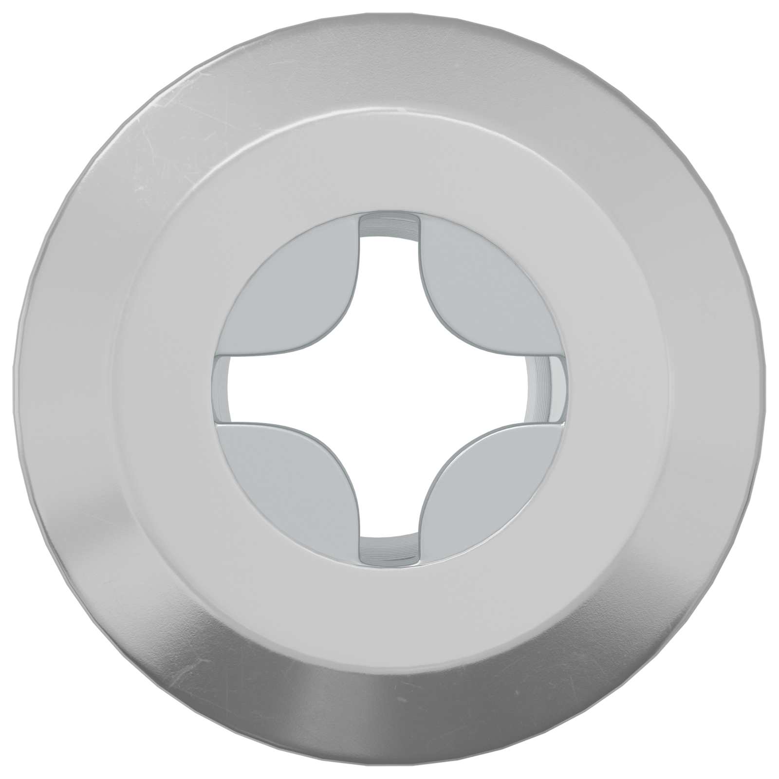 Vidaxl slotmoer 12 pcs nikkel m6 x 15 mm staal