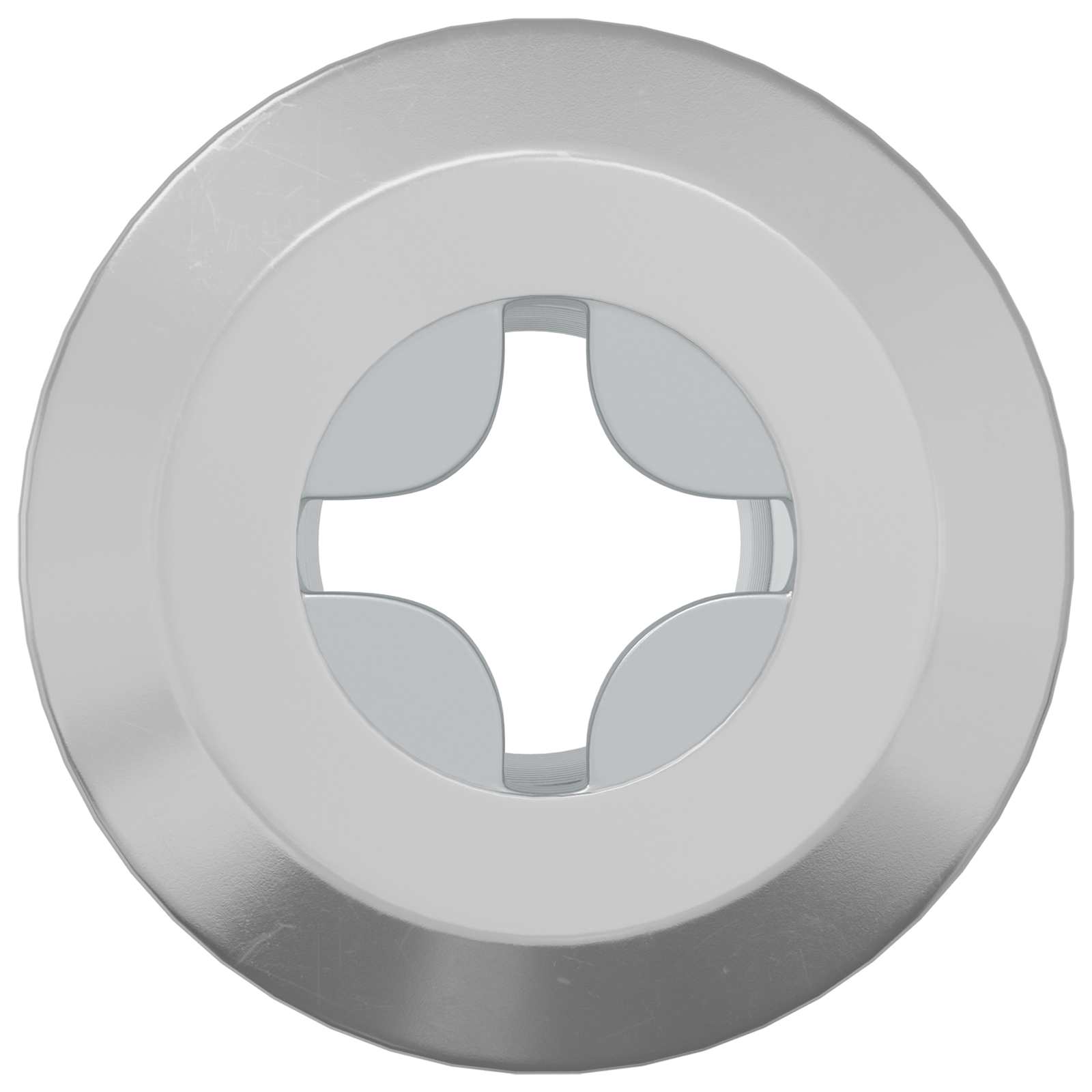 Vidaxl slotmoer 12 pcs nikkel m6 x 25 mm staal