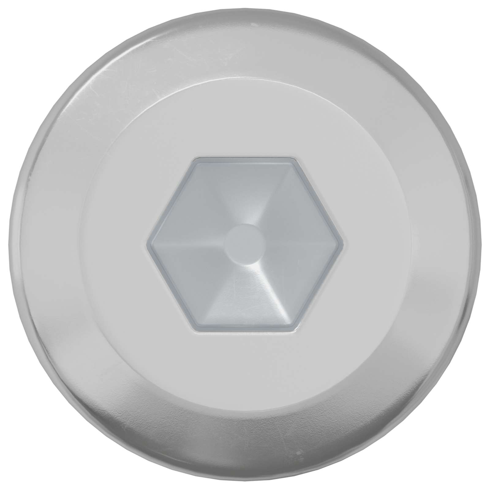 Vidaxl slotschroef effen 2 pcs zilver m6 x 12 mm staal