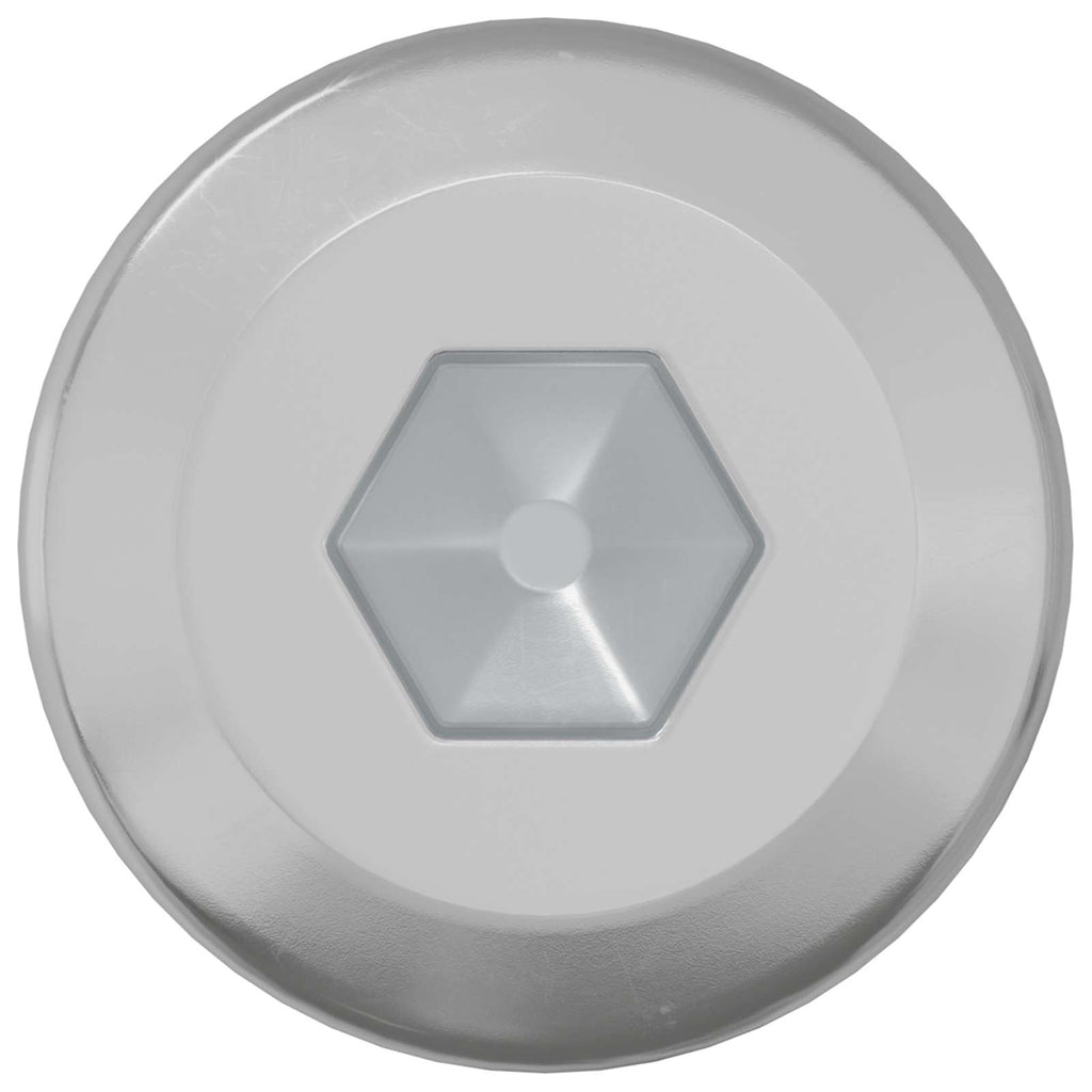 Vidaxl slotschroef effen 2 pcs zilver m6 x 35 mm staal