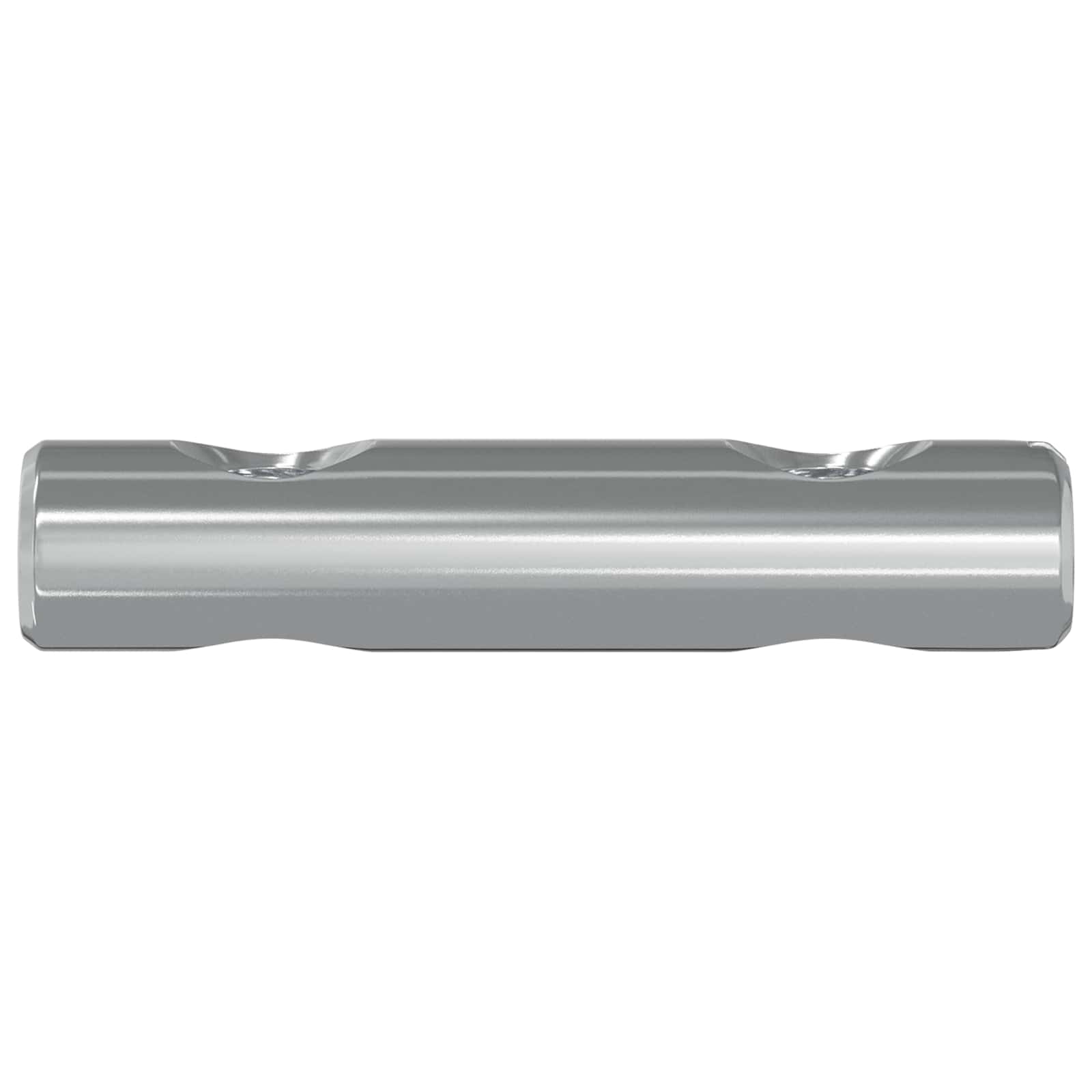 Vidaxl moer 2 pcs verzinkt 60 x 12 mm ijzer