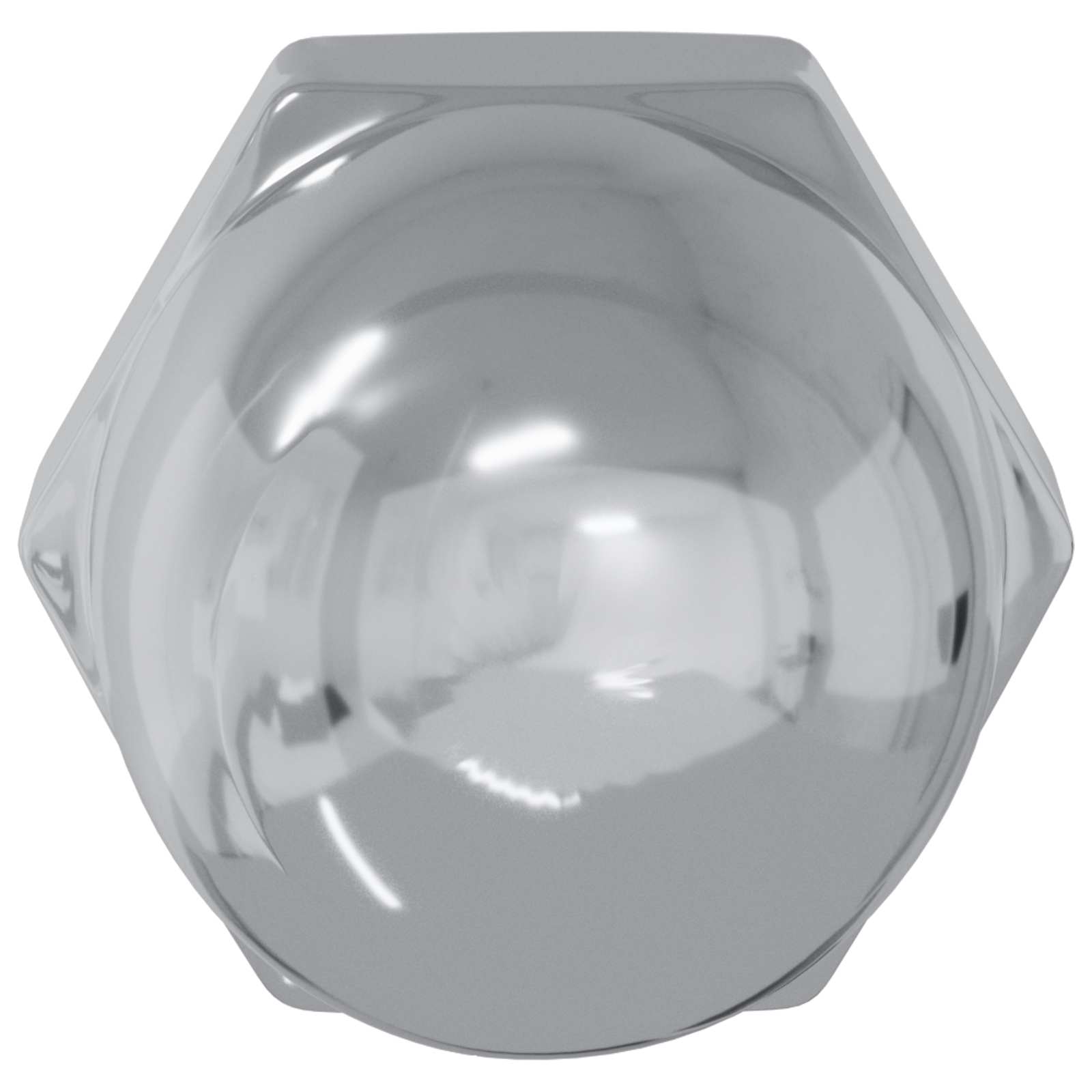 Vidaxl moer 2 pcs zilver m6 x 10 mm ijzer