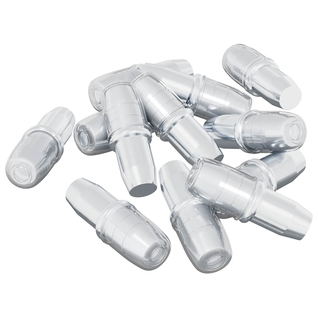 Vidaxl plankhaak 12 pcs zilver 7 x 16 mm ijzer