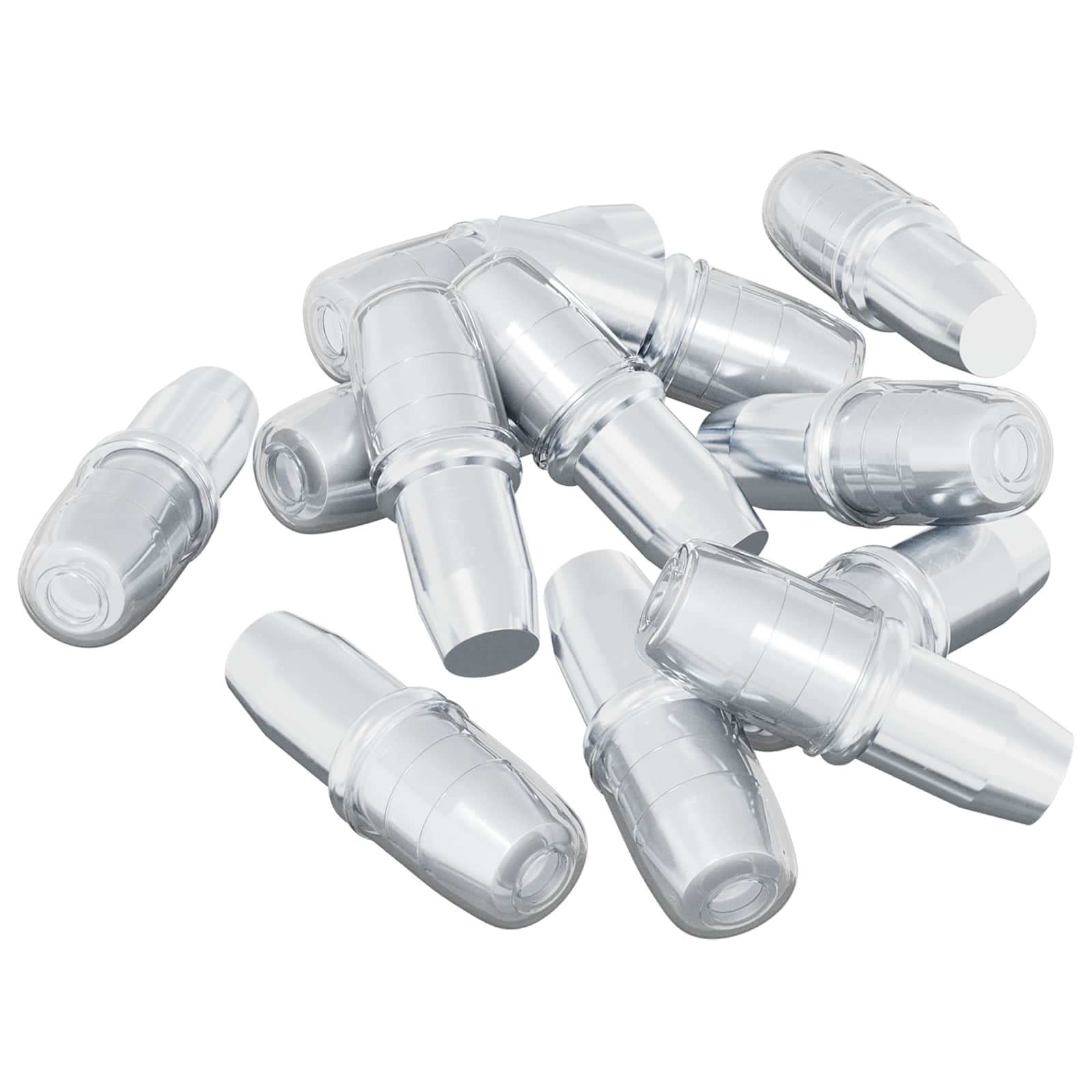 Vidaxl plankhaak 12 pcs zilver 7 x 16 mm ijzer