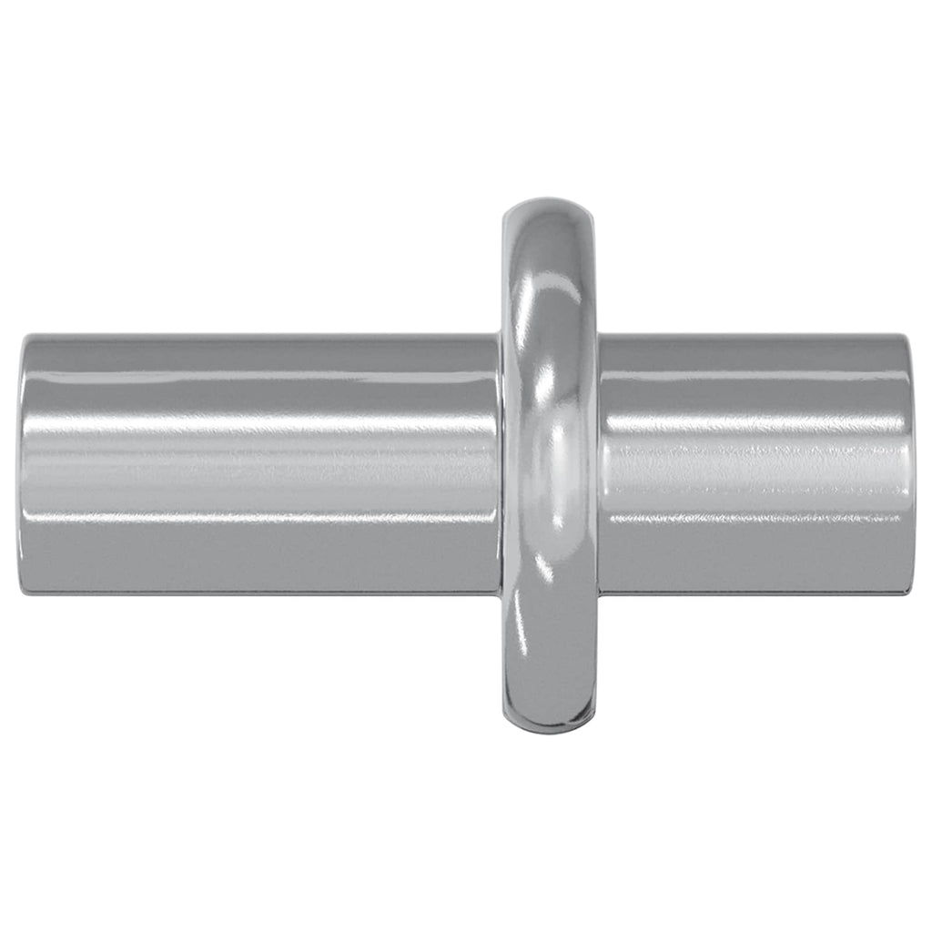 Vidaxl plankhaak 2 pcs zilver 8,6 x 8,6 x 14,6 mm staal