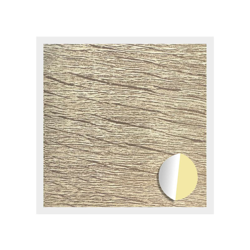 Vidaxl zelfklevende schroefhoes 12 pcs sonoma eiken ø 20 x 0,5 mm