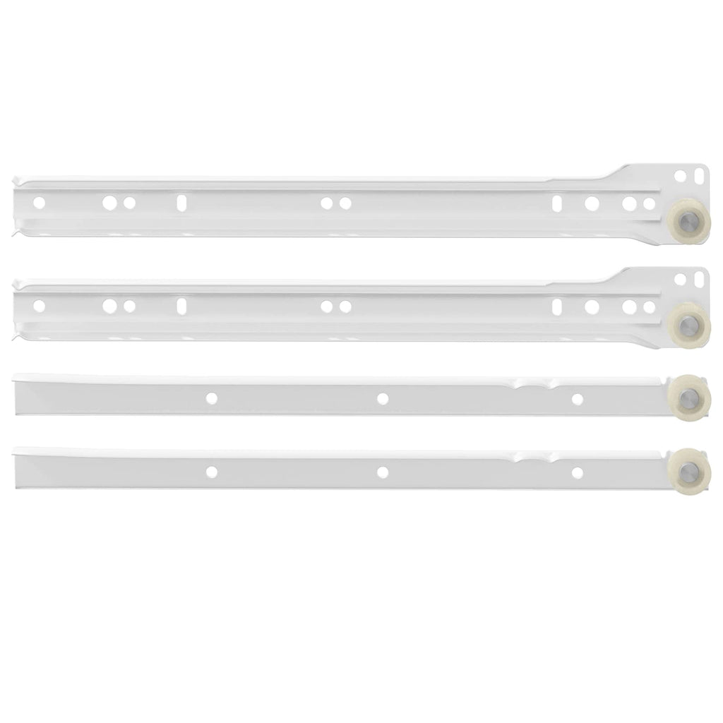 Vidaxl ladegeleider 73 pcs wit staal
