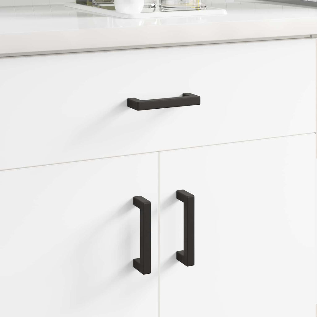 Vidaxl meubelhandgreep 429 pcs zwart 110 x 12 x 36 mm ijzer