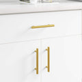 Vidaxl kasthandgreep 510 pcs goud 150 mm roestvrij staal