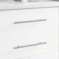 Vidaxl kasthandgreep 12 pcs zilver 300 mm roestvrij staal
