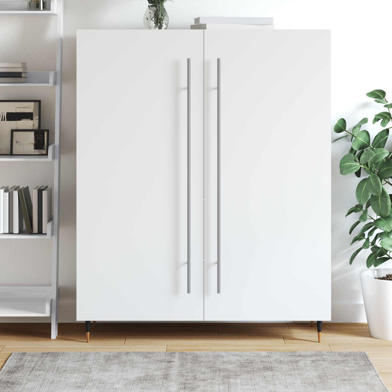 Vidaxl kasthandgreep 12 pcs zilver 900 mm roestvrij staal