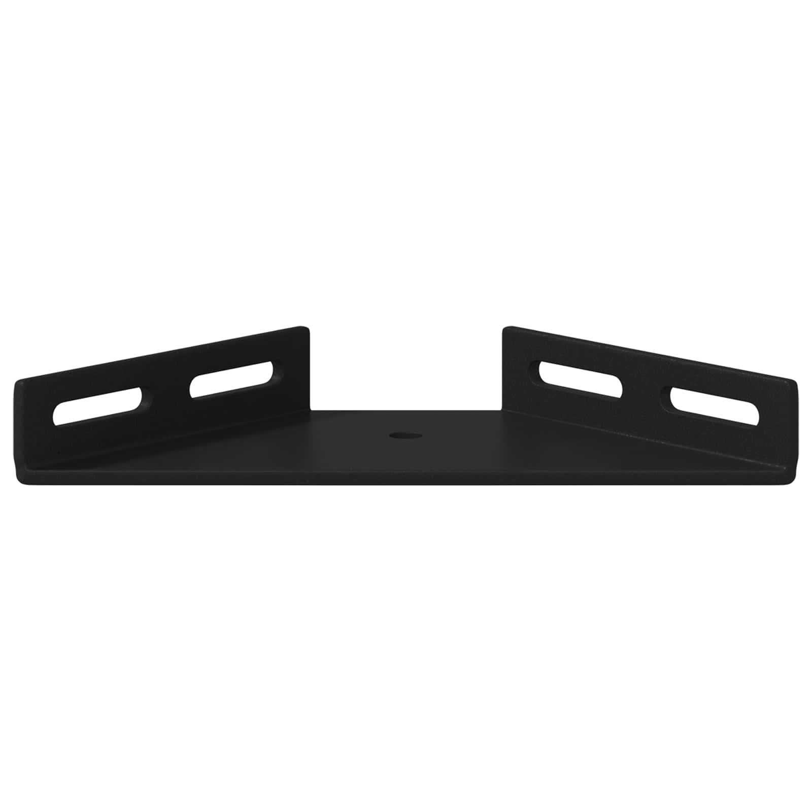 Vidaxl hoekbeugel 12 pcs zwart 138,5 x 50,5 x 16 mm ijzer