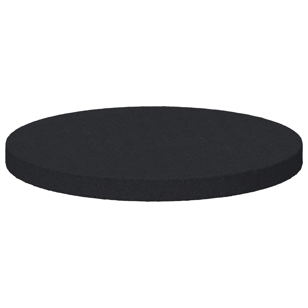 Vidaxl meubelvoetjes pads 2 pcs zwart ø 30 x 2 mm eva