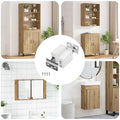 Vidaxl kast hangbeugel 12 pcs wit 70 x 48 x 19 mm ijzer en plastic