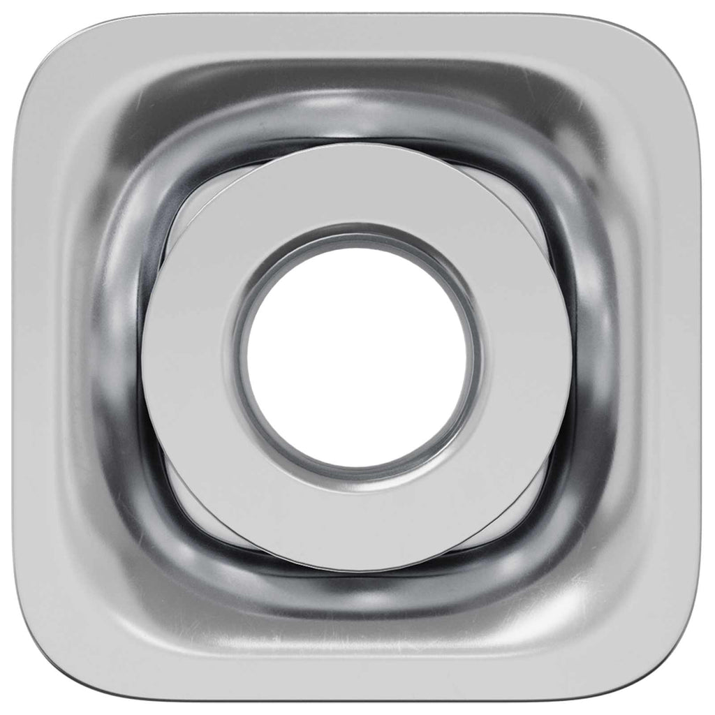 Vidaxl draadbuis invoeg 2 pcs zwart en zilver 15,8 x 15,8 x 22,5 mm