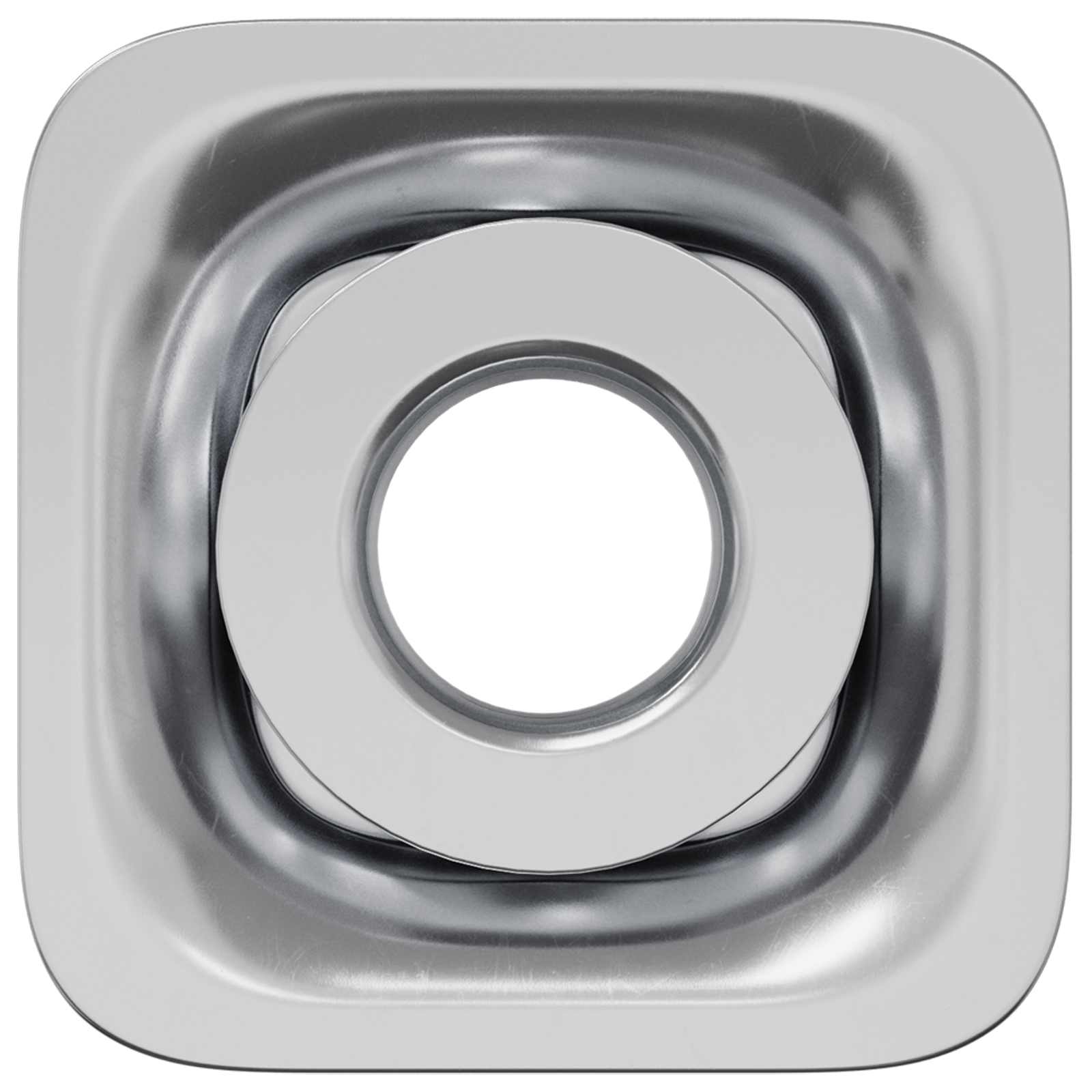 Vidaxl draadbuis invoeg 12 pcs zwart en zilver 15,8 x 15,8 x 22,5 mm