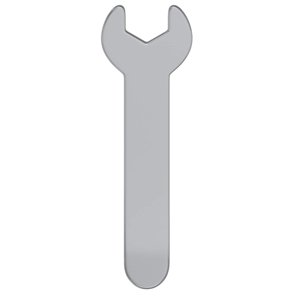 Vidaxl schroefsleutel 2 pcs zilver 10 mm ijzer
