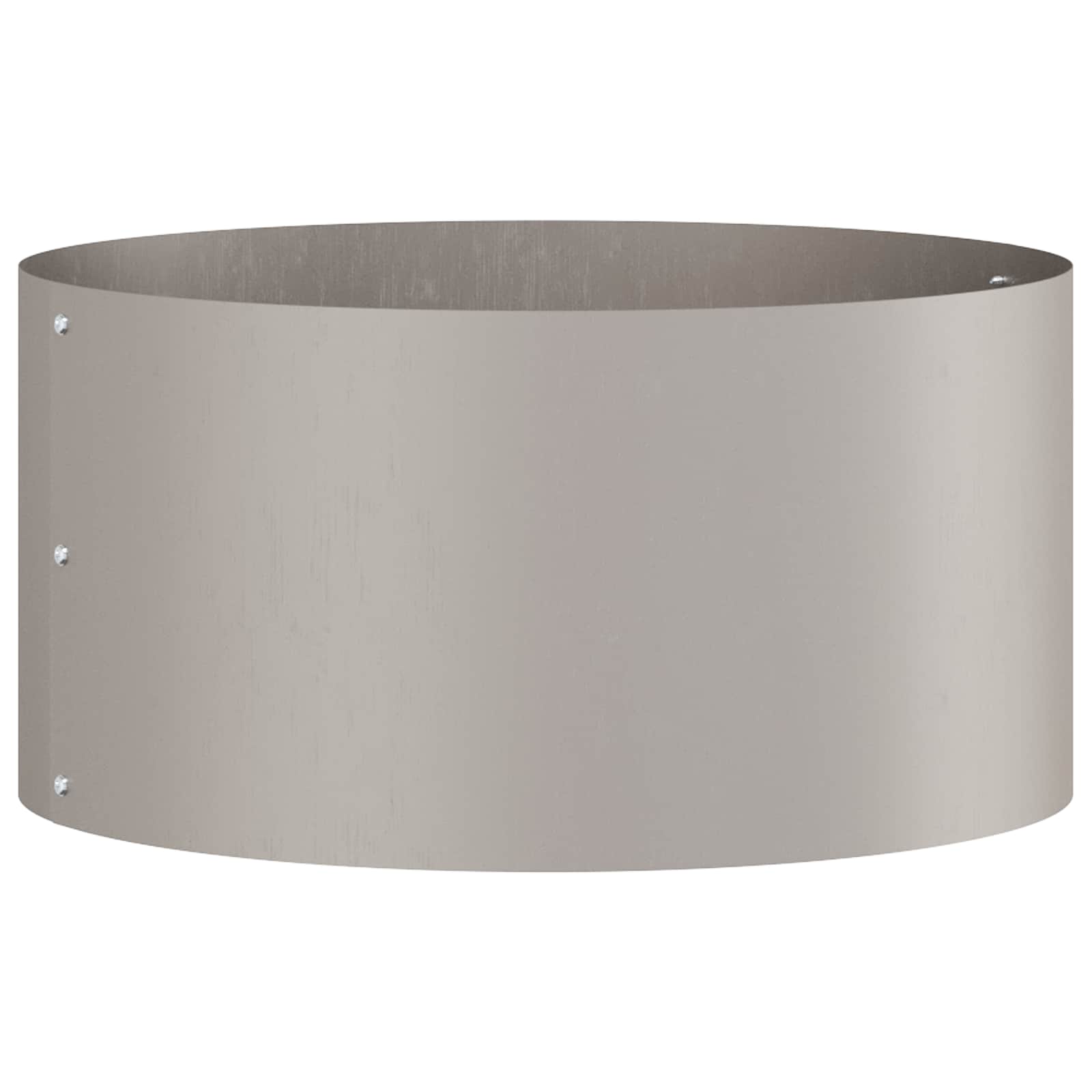 Vidaxl plantenring bruin 40 x 40 x 20 cm cortenstaal