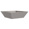Vidaxl tuin bloempot 5 pcs roestig 50 x 50 x 15 cm cortenstaal