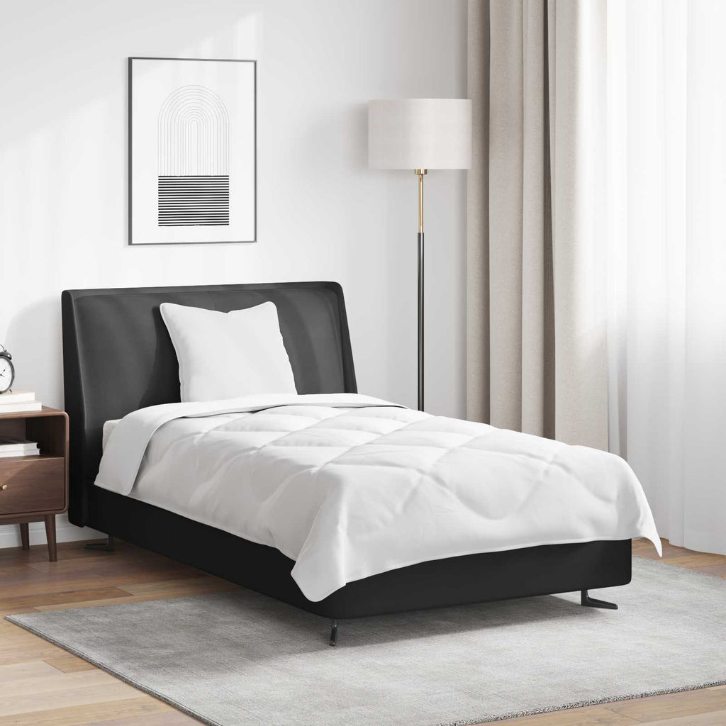 Vidaxl het duvet voor elk seizoen met kussen 2 st wit microvezel