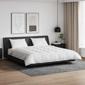 Vidaxl dekbed set met kussen 3 pcs wit donsveertjes