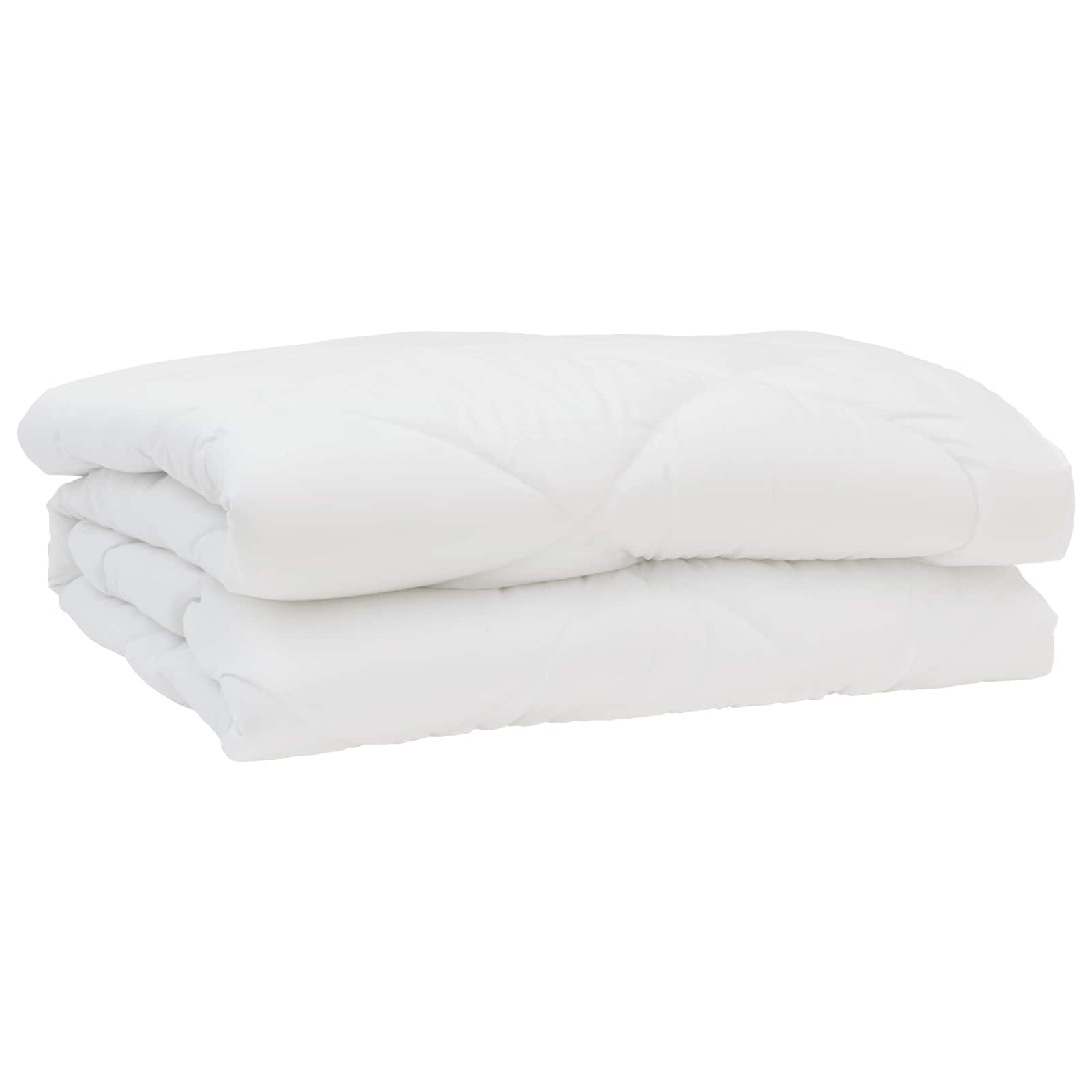 Vidaxl zomer dekbed met kussen 3 pcs wit microfibre