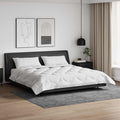 Vidaxl zomer dekbed met kussen 3 pcs wit microfibre
