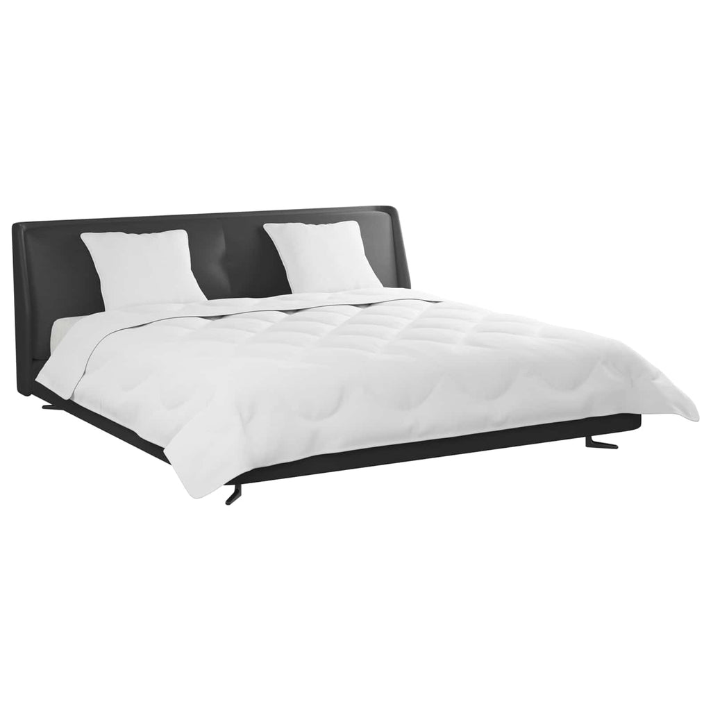 Vidaxl zomer dekbed met kussen 3 pcs wit microfibre