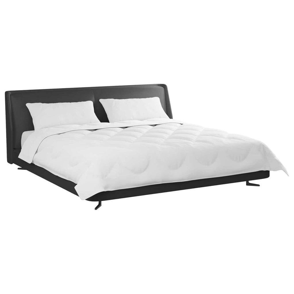 Vidaxl dekbed met kussen 3 pcs wit microfibre