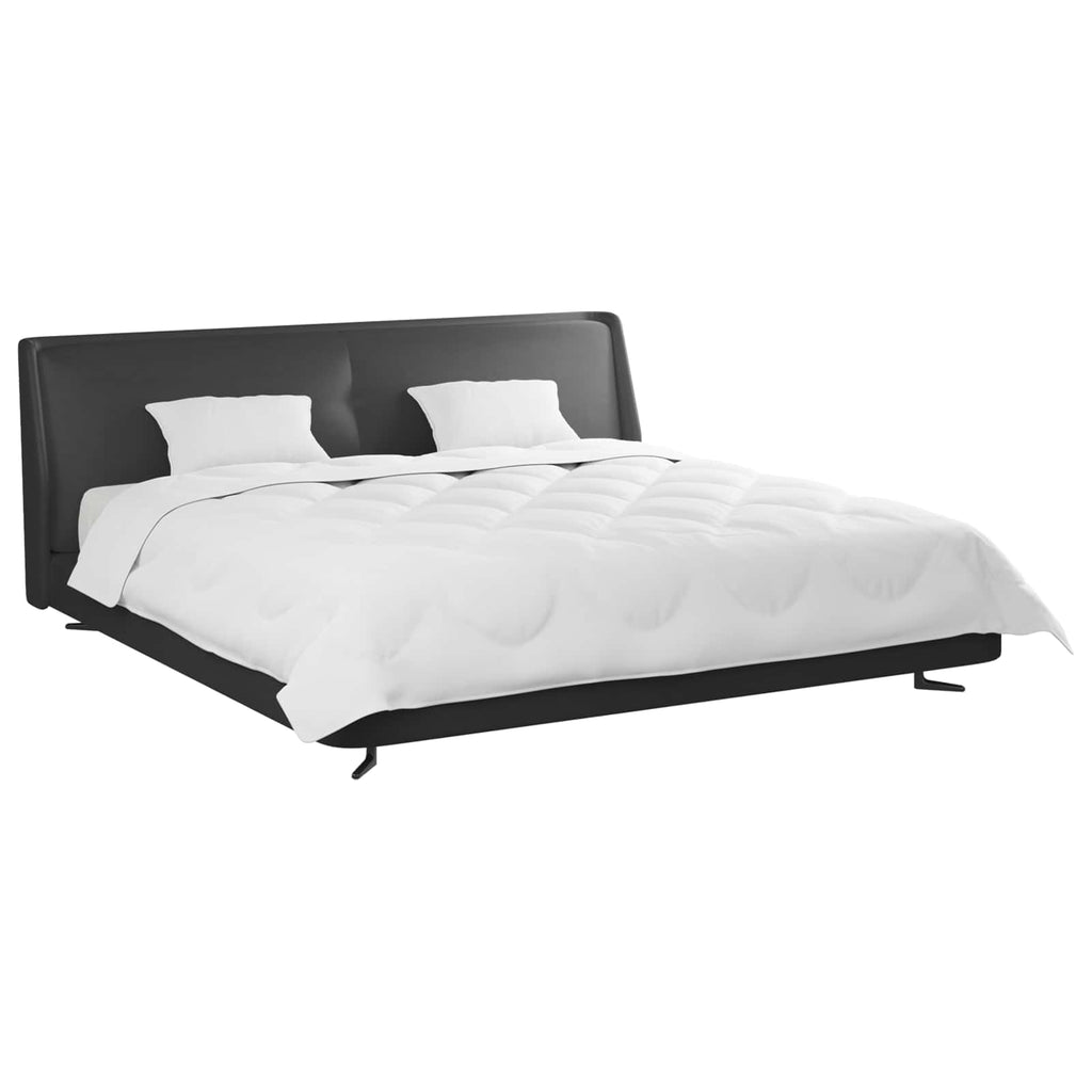 Vidaxl dekbed met kussen 3 pcs wit microvezel