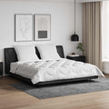 Vidaxl dekbed met kussen 3 pcs wit microvezel