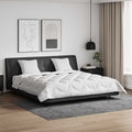 Vidaxl dekbed met kussen 3 pcs wit microvezel