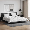 Vidaxl dekbed met kussen 3 pcs wit microfibre