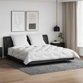 Vidaxl dekbed met kussen 3 pcs wit microfibre