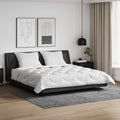 Vidaxl dekbed met kussen 3 pcs wit microfibre