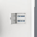 Vidaxl toegangs paneel 2 pcs wit 63 x 33 x 3 cm staal