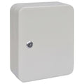 Vidaxl sleuteldoos met slot ivoor 20 x 7,5 x 25 cm staal