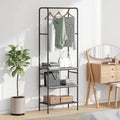Vidaxl kledingrek grijs sonoma 60 x 30 x 171 cm bewerkt hout