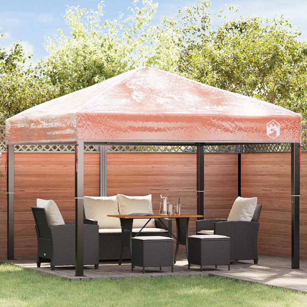 Vidaxl gazebo dekking vervanging doorzichtig 300 x 300 x 26 cm pvc