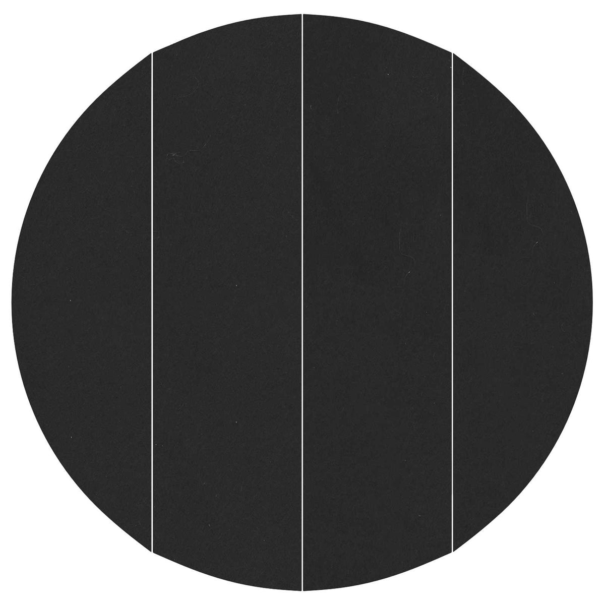 Vidaxl zwembad grondzeil ø 458 cm (1 mm) rond niet-geweven stof zwart