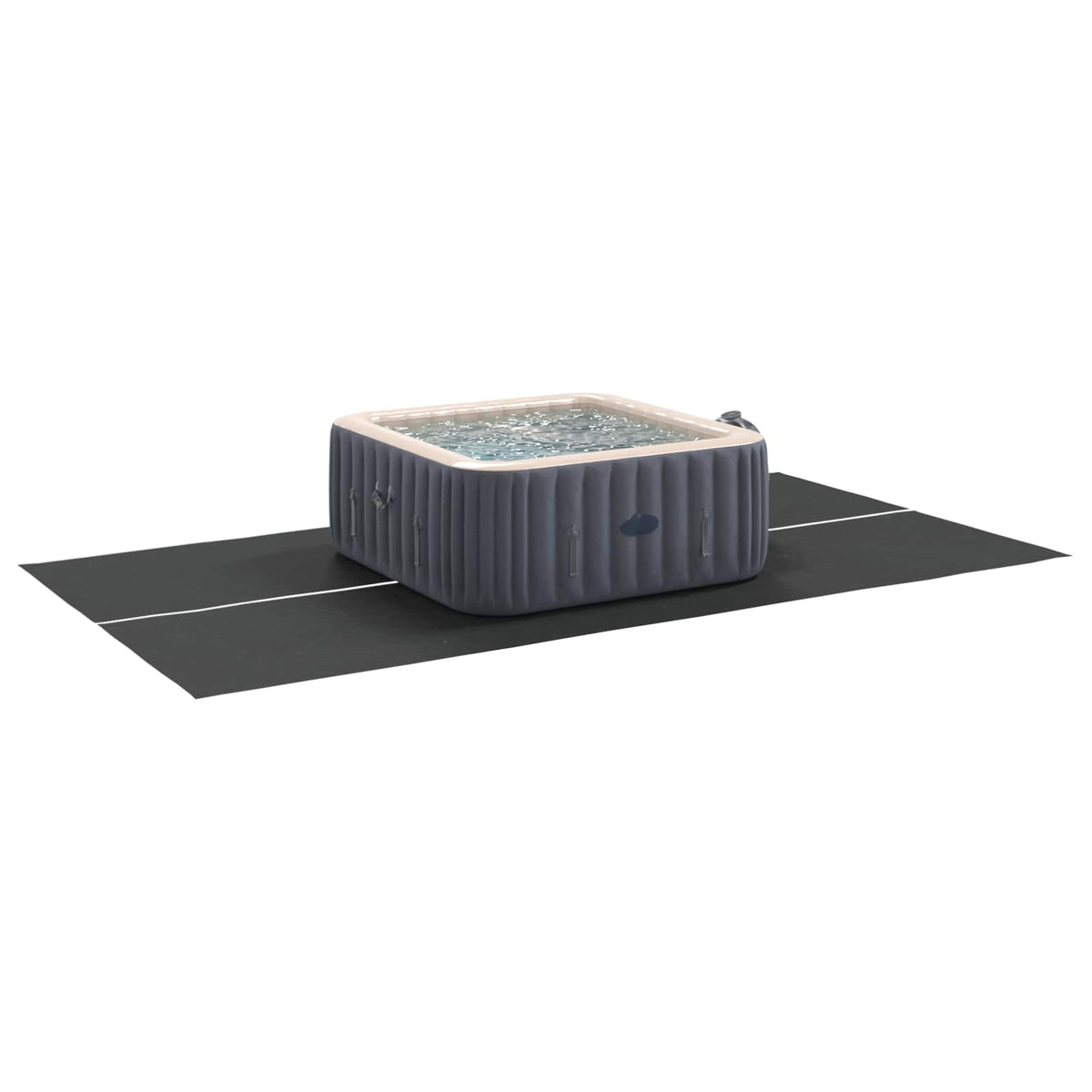 Vidaxl zwembad grondzeil 420 x 220 x 0,1 cm rechthoekig