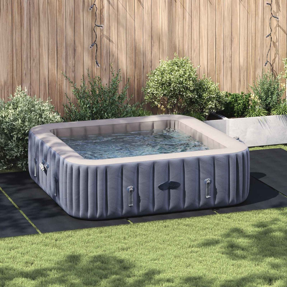 Vidaxl zwembad grondzeil 550 x 280 x 0,1 cm rechthoekig