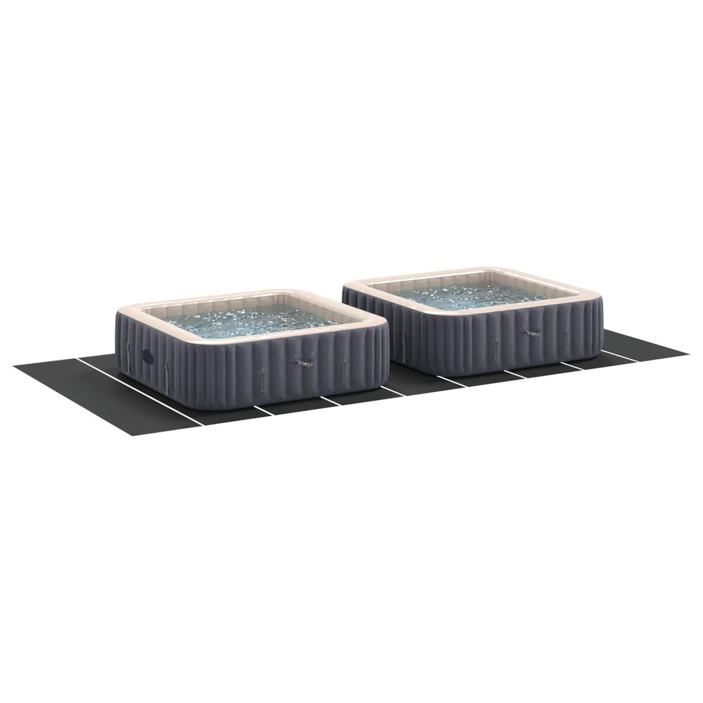 Vidaxl zwembad grondzeil zwart 999 x 500 x 0,1 cm niet-geweven stof