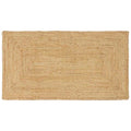 Vidaxl gebied tapijt beige 80 x 200 cm jute