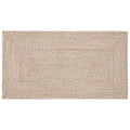 Vidaxl vloerkleden rechthoekig natuurlijk en wit 100 x 200 cm jute