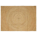 Vidaxl vloerkleden rechthoekig bruin 200 x 290 cm jute