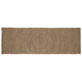 Vidaxl vloerkleden rechthoekig grijs 80 x 250 cm jute